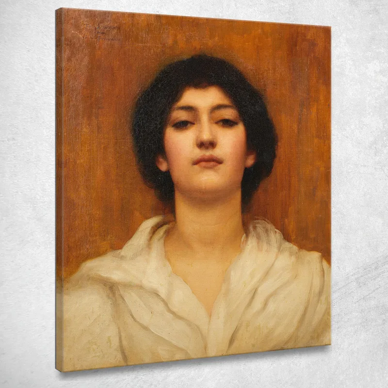 Une Beauté John William Godward tableau impression sur toile