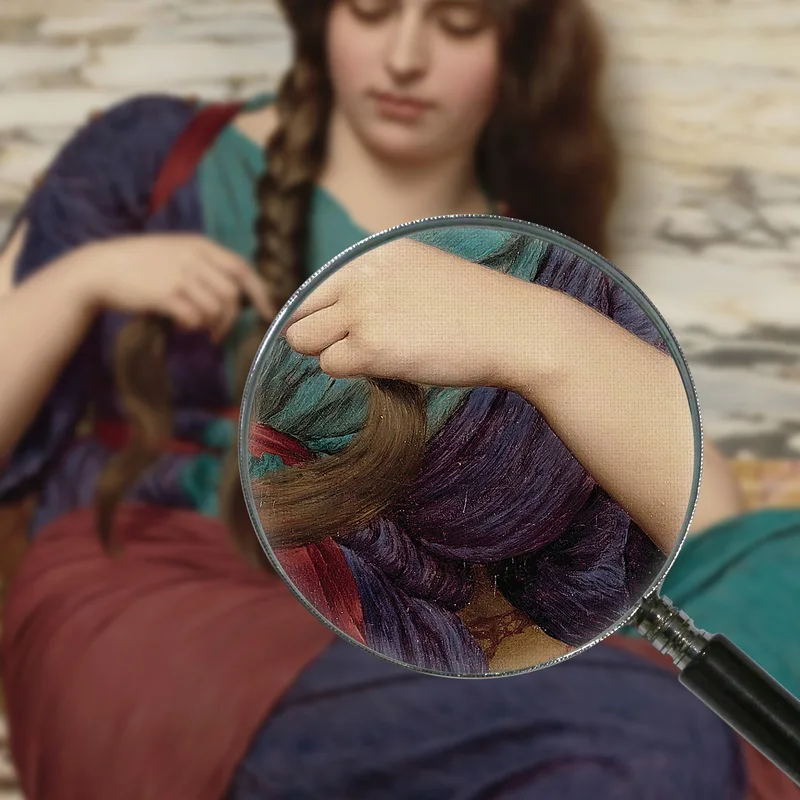 Una Tarea Agradable John William Godward