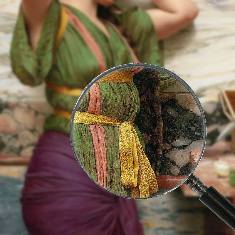Una Giusta Riflessione John William Godward