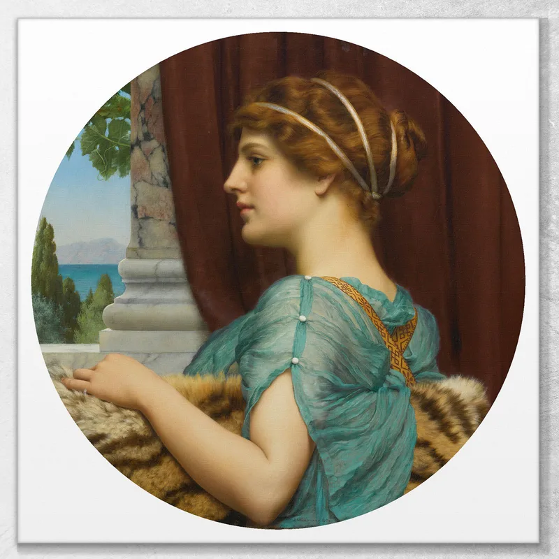 Una Dama Pompeyana 3 John William Godward
