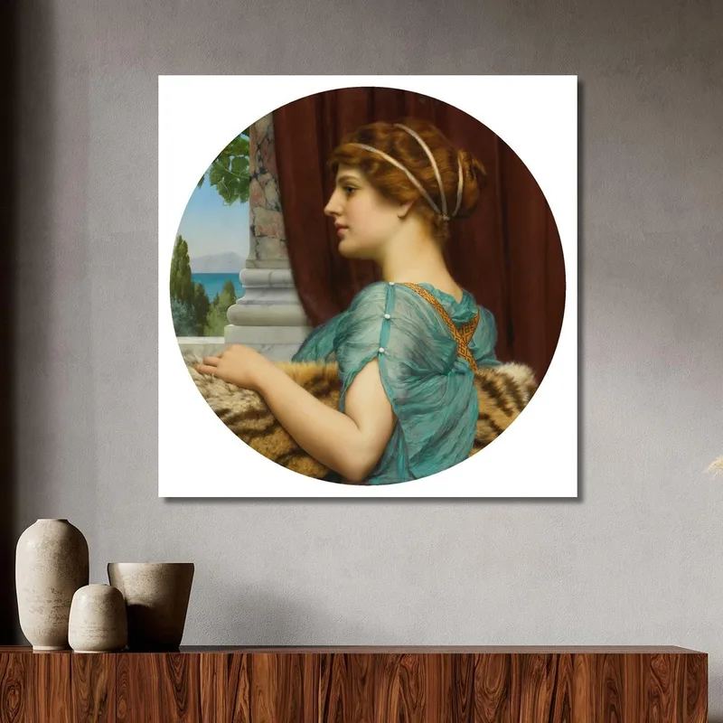 Una Dama Pompeyana 3 John William Godward