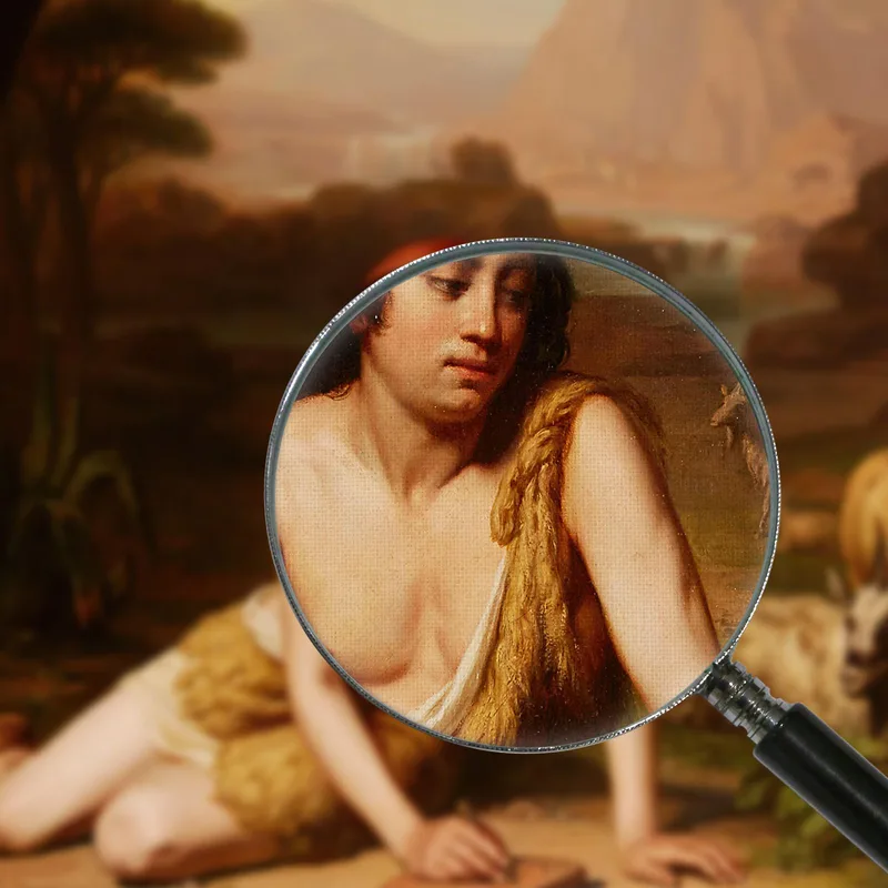 Giotto Dibujando De La Naturaleza John William Godward