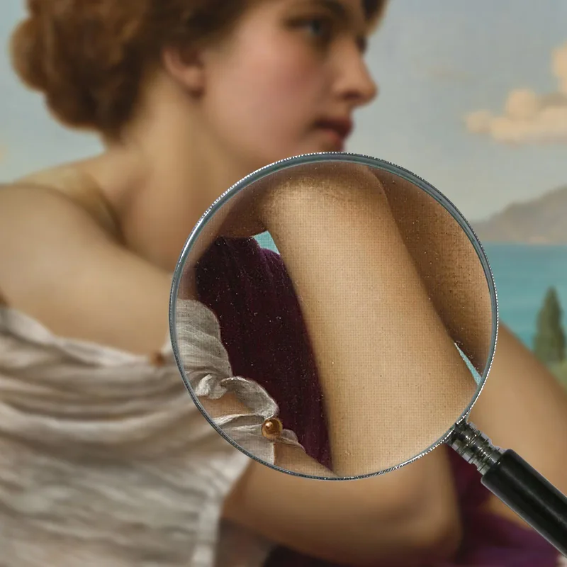 Corazón En Sus Labios Y Alma En Sus Ojos John William Godward