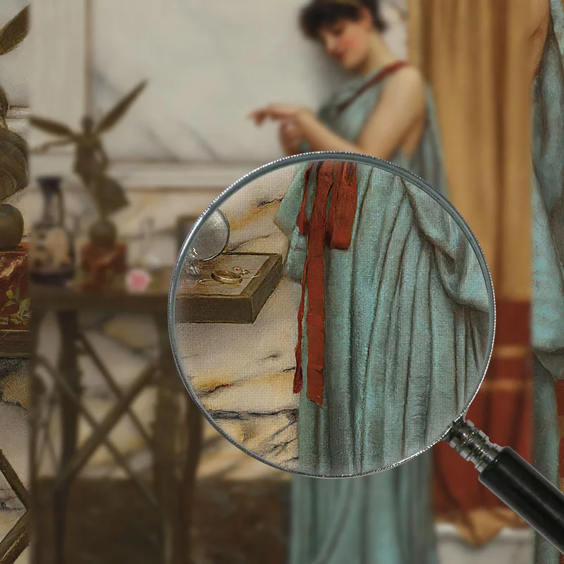 Sein Geburtstagsgeschenk John William Godward
