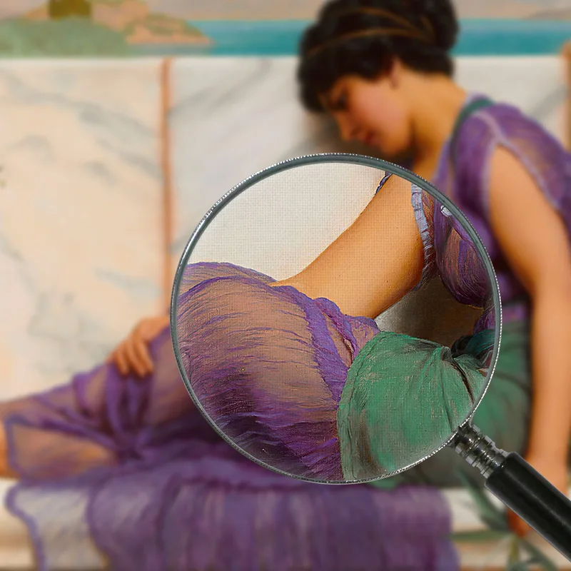 Ociosidad De Verano; Sueños Diurnos John William Godward