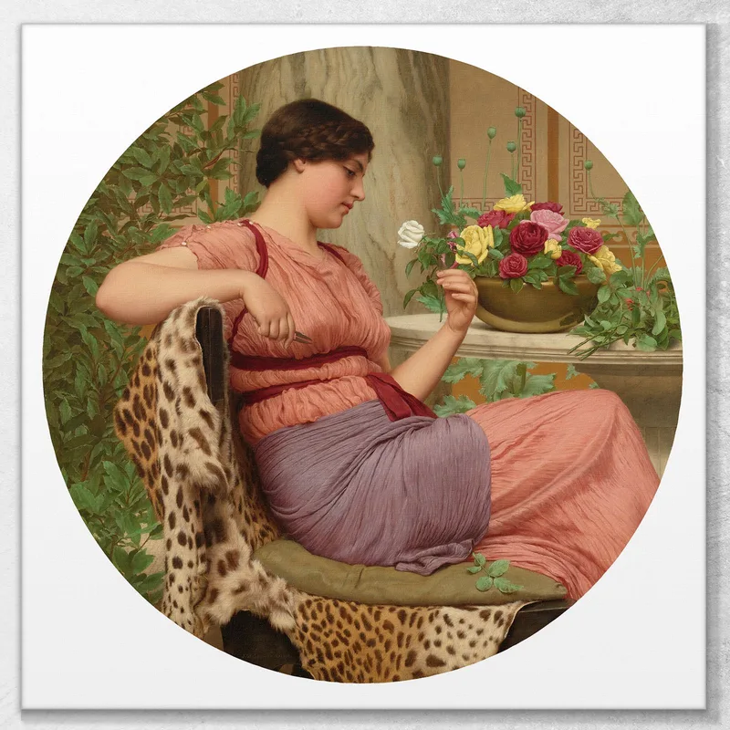 El Tiempo De Las Rosas John William Godward