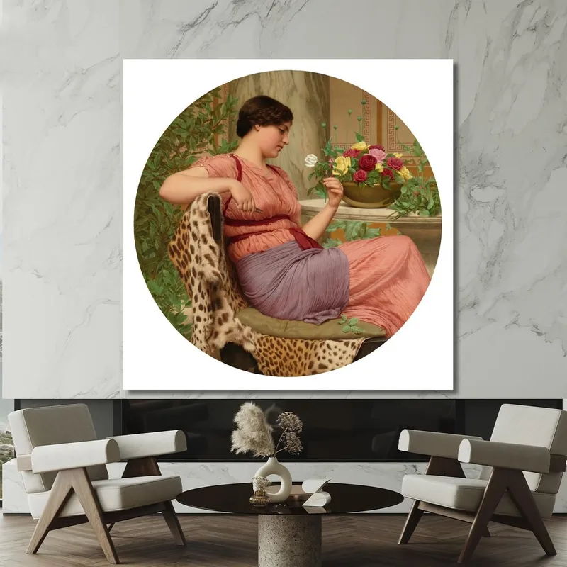 El Tiempo De Las Rosas John William Godward