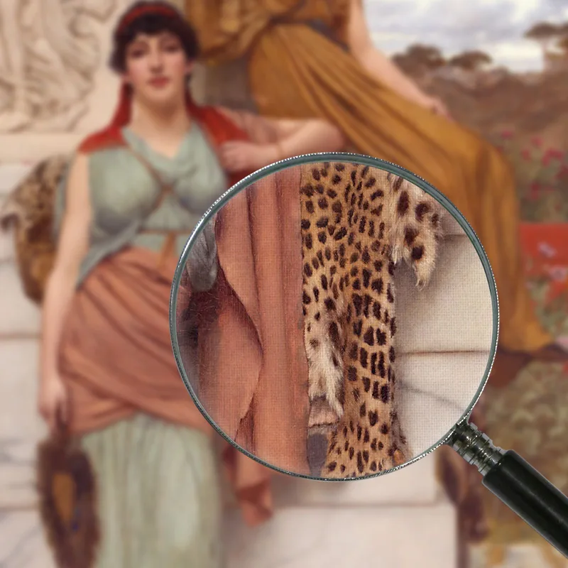 Esperando La Procesión John William Godward