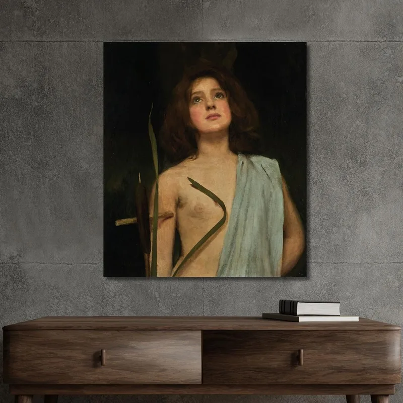 Ein Junger Heiliger John William Waterhouse