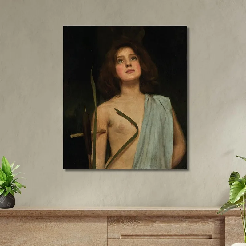 Ein Junger Heiliger John William Waterhouse