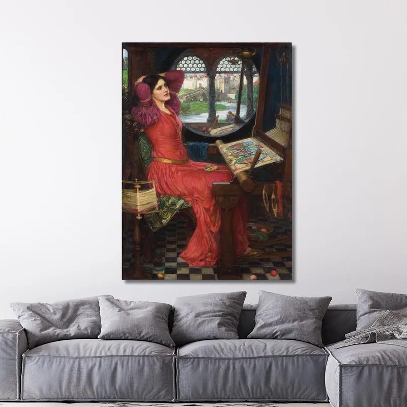 Ich Bin Halbkrank Vor Schatten Sagte Die Dame Von Shalott John William Waterhouse
