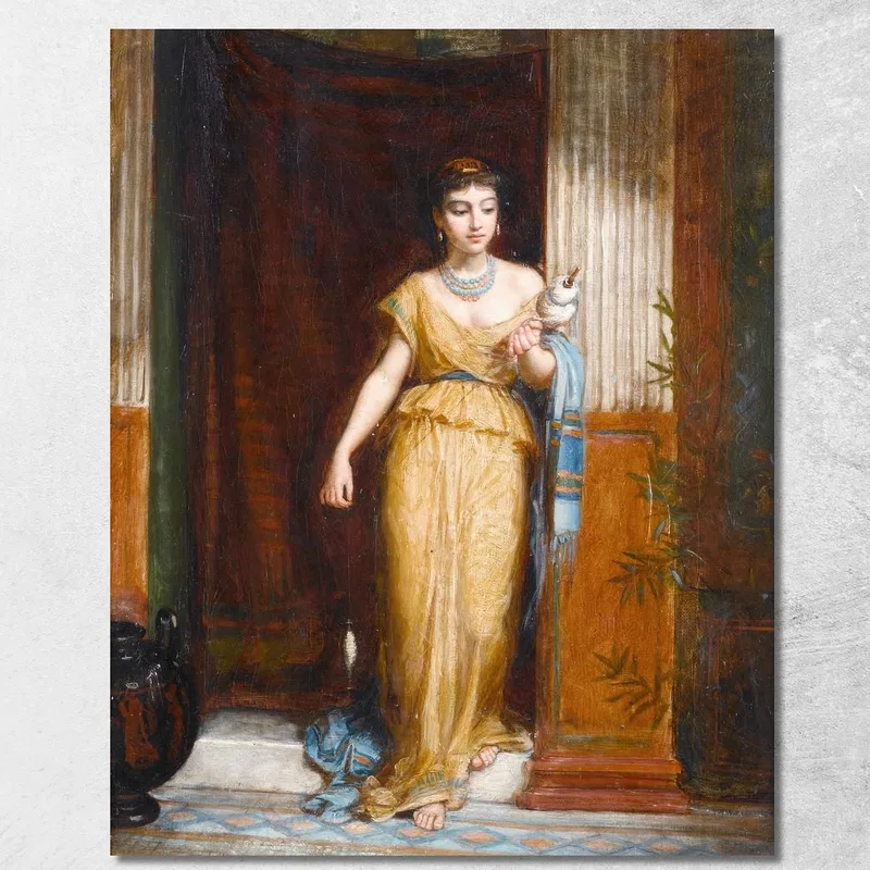 Die Spinnerin John William Waterhouse drucken auf leinwand