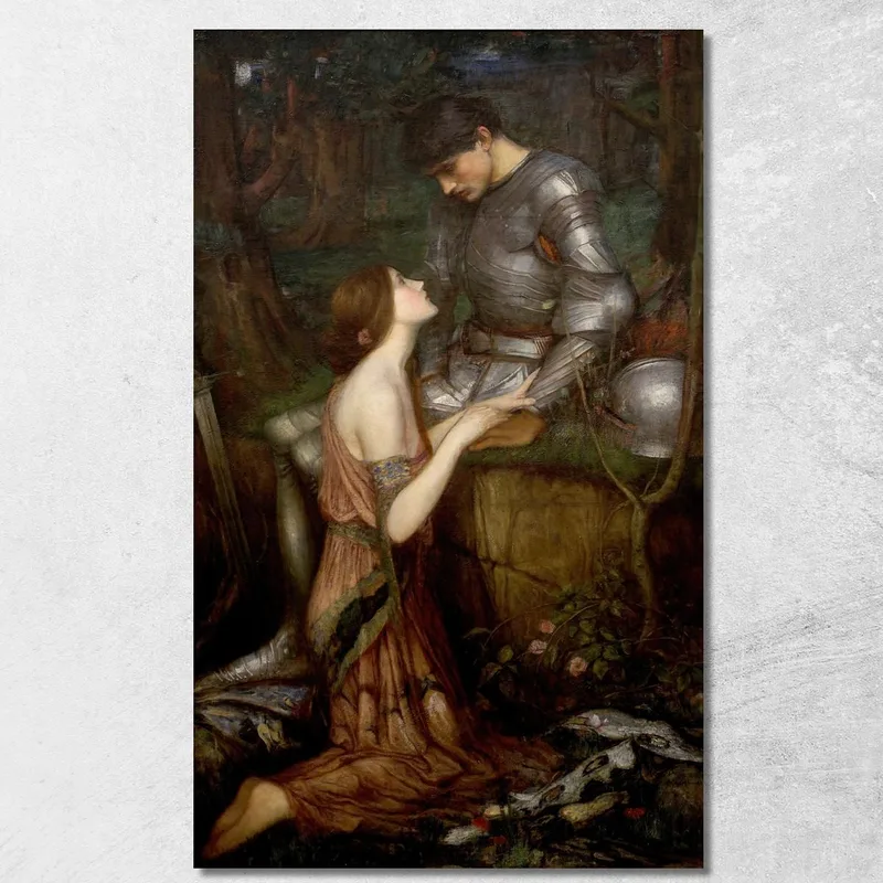 Lamia John William Waterhouse drucken auf leinwand