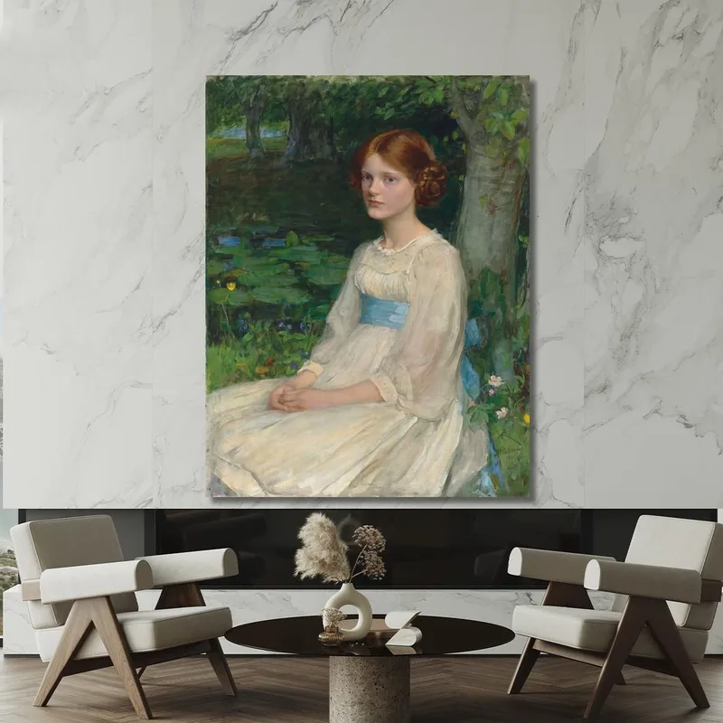 Fräulein Betty Pollock John William Waterhouse