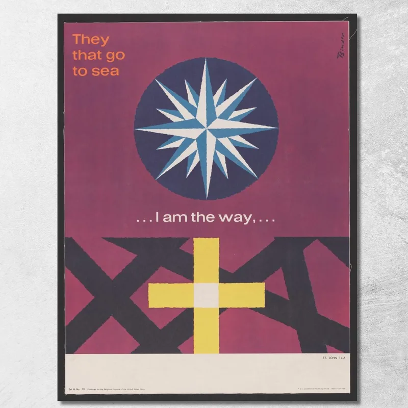 Sono Come San Giovanni Joseph Binder quadro stampa su tela