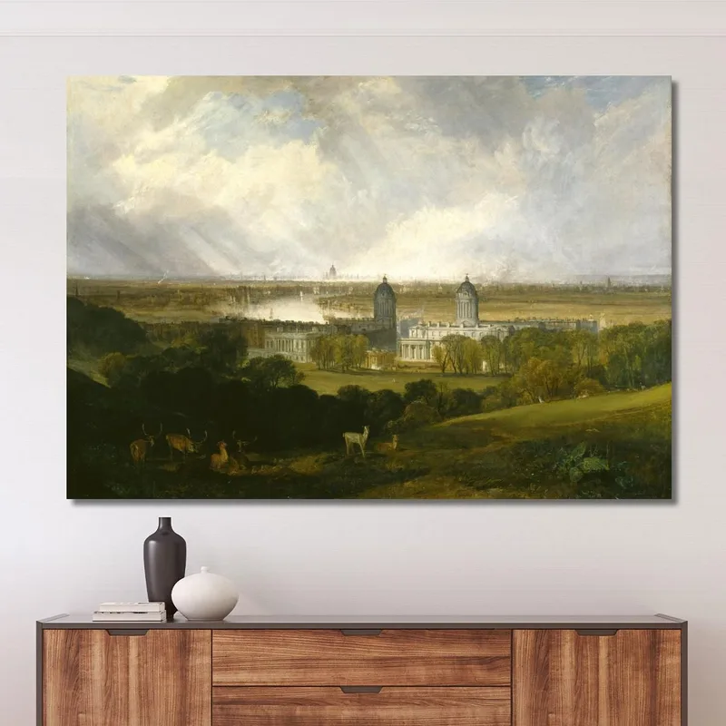 Londres Desde Greenwich Park Expuesto Joseph Mallord William Turner