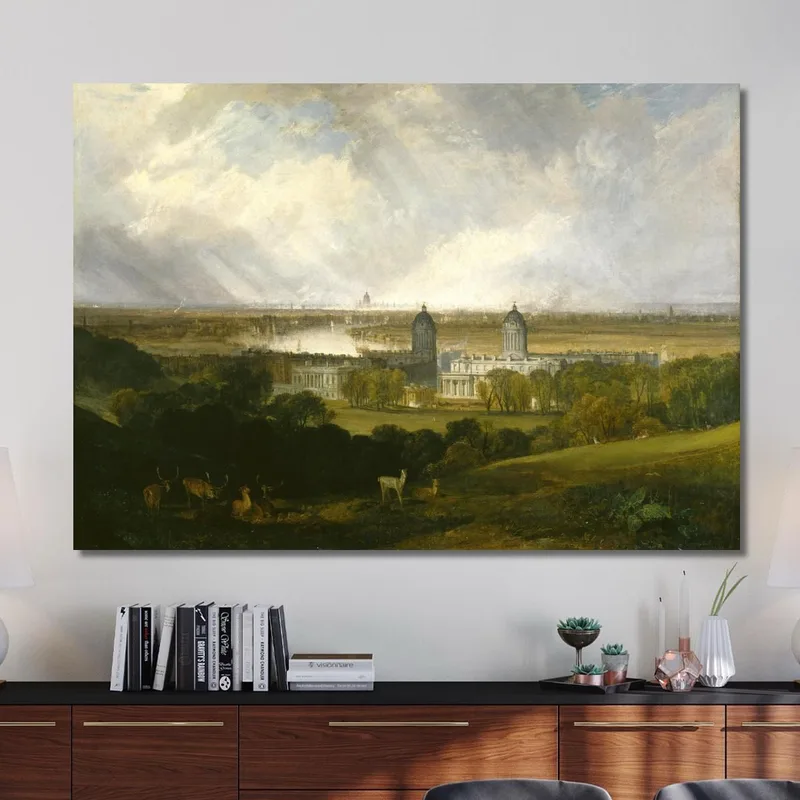 Londres Desde Greenwich Park Expuesto Joseph Mallord William Turner