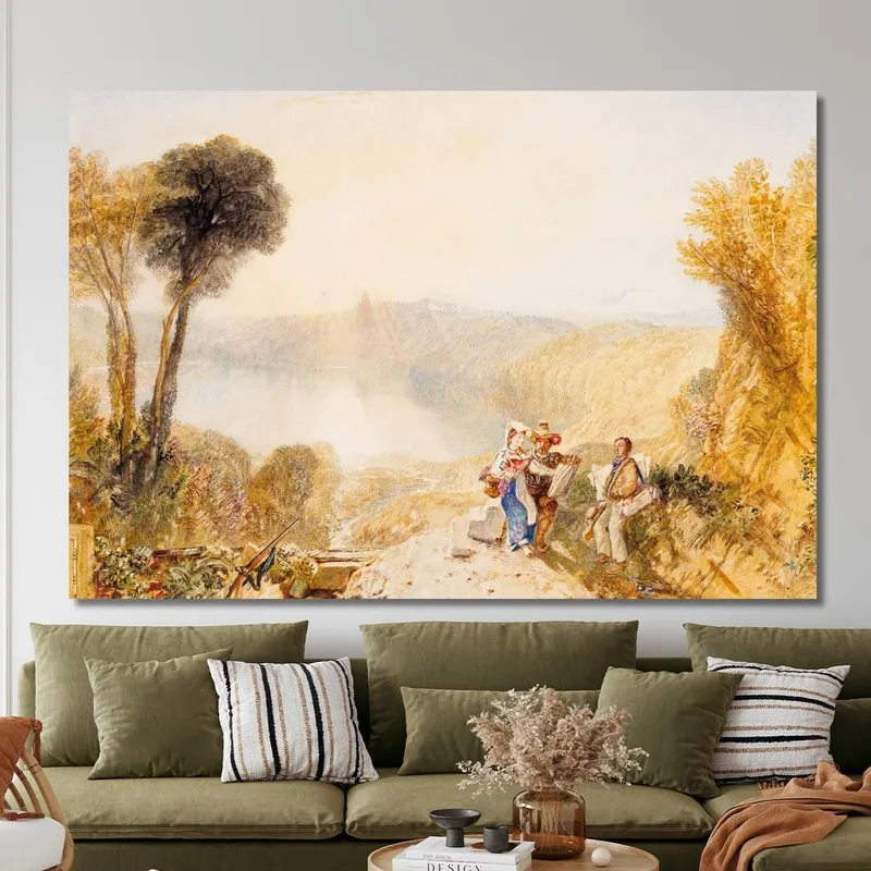 Lake Albano Italy Joseph Mallord William Turner