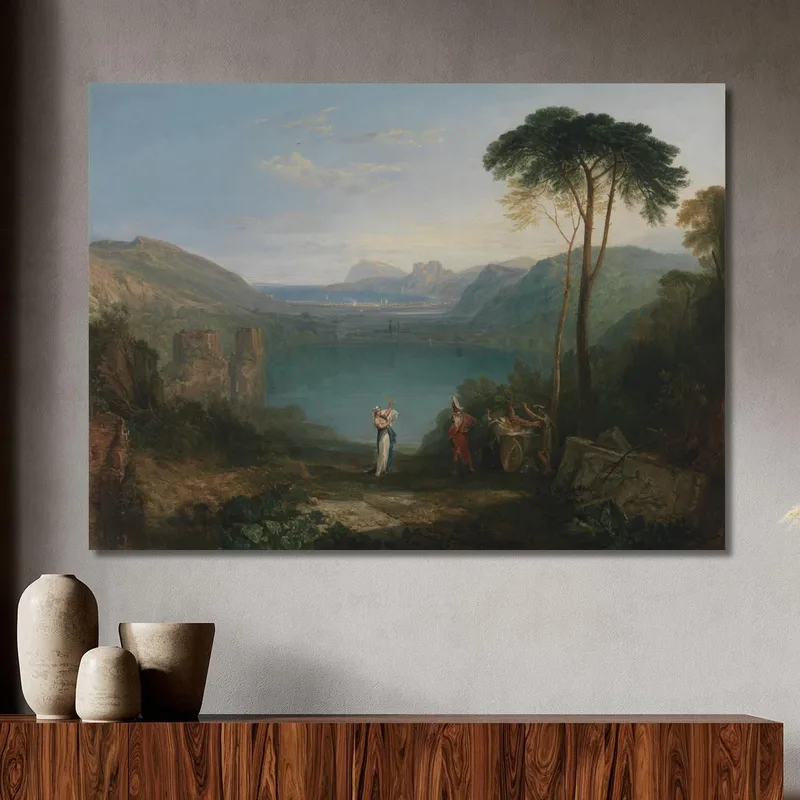 Lago Averno_ Eneas Y La Sibila De Cuma Joseph Mallord William Turner