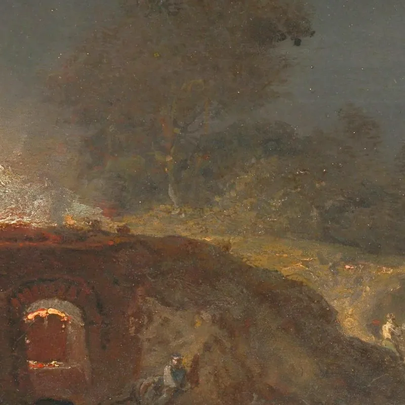Kalkofen In Coalbrookdale Joseph Mallord William Turner