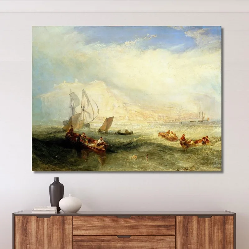 Pesca Con Línea En Hastings Joseph Mallord William Turner