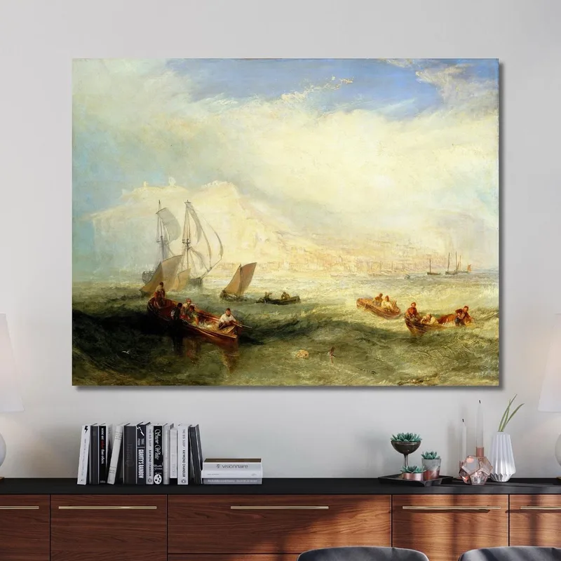 Pesca Con Línea En Hastings Joseph Mallord William Turner