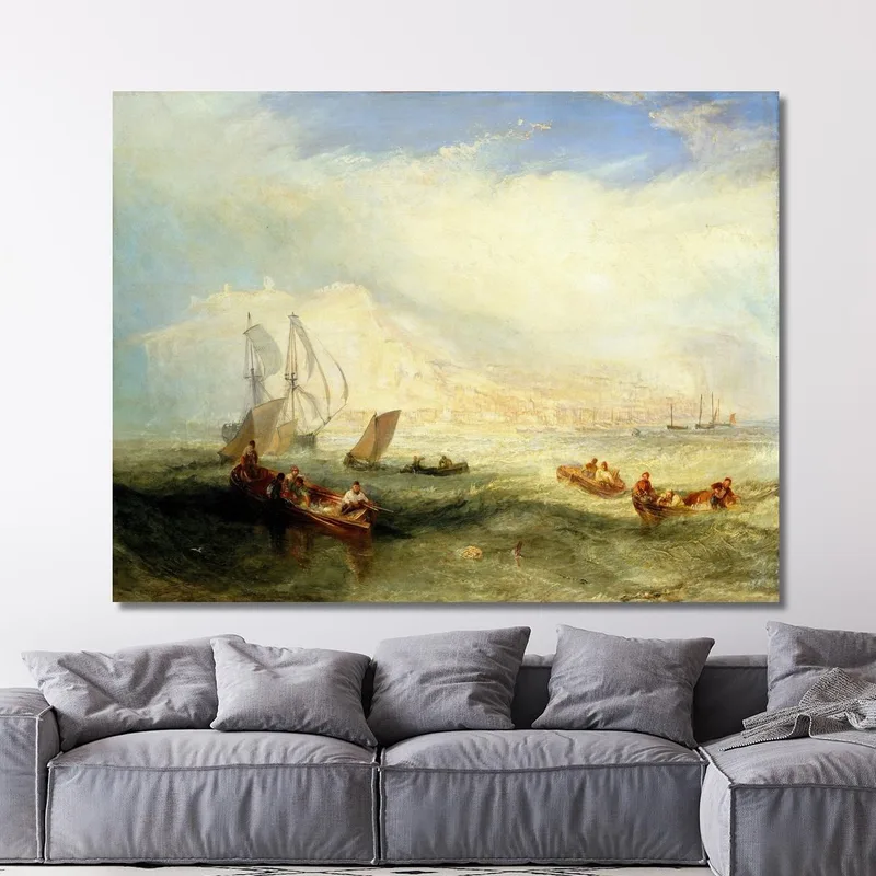 Pesca Con Línea En Hastings Joseph Mallord William Turner