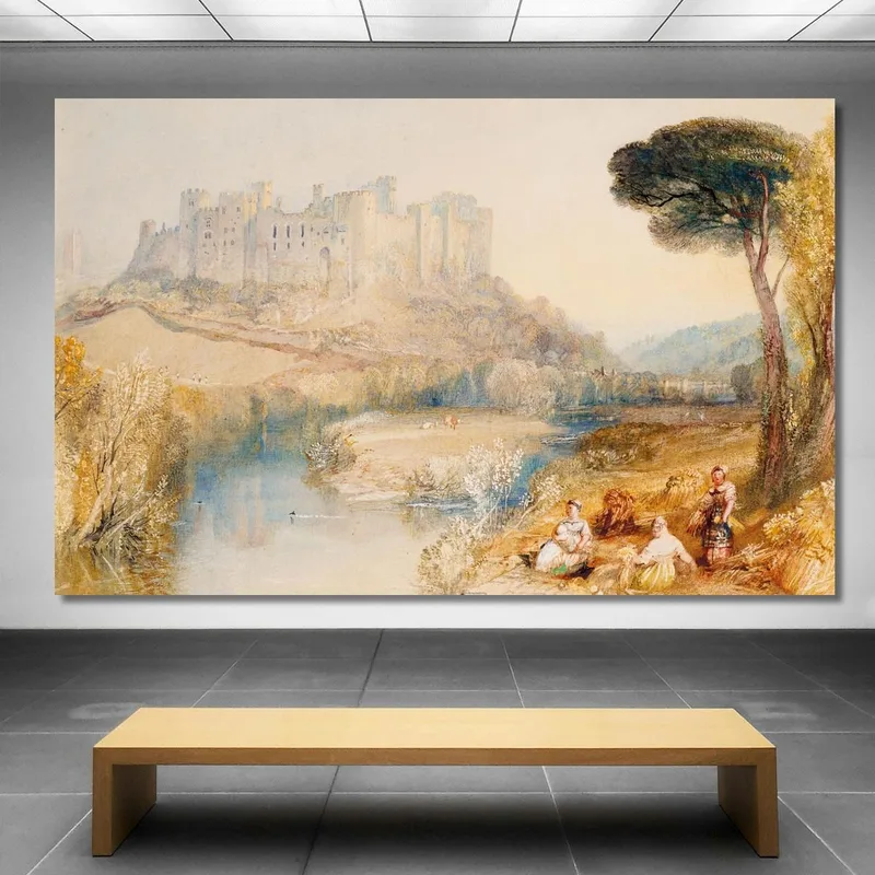 Castillo De Ludlow Shropshire Joseph Mallord William Turner