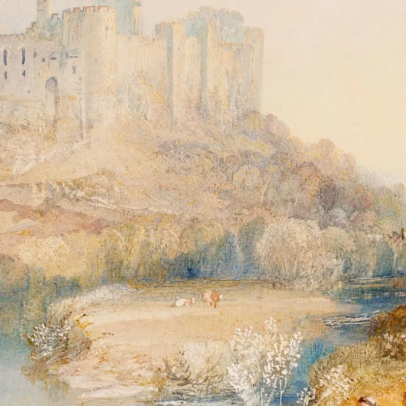 Castillo De Ludlow Shropshire Joseph Mallord William Turner