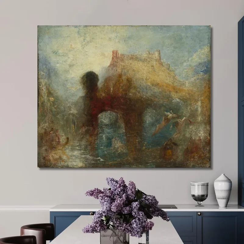 Cueva De La Reina Mab Joseph Mallord William Turner