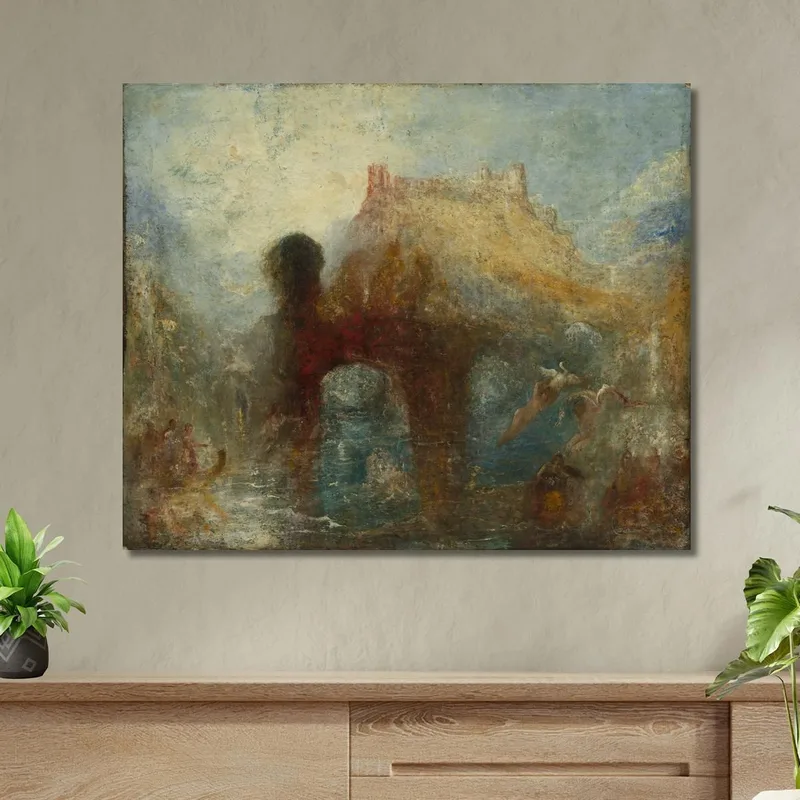 Cueva De La Reina Mab Joseph Mallord William Turner