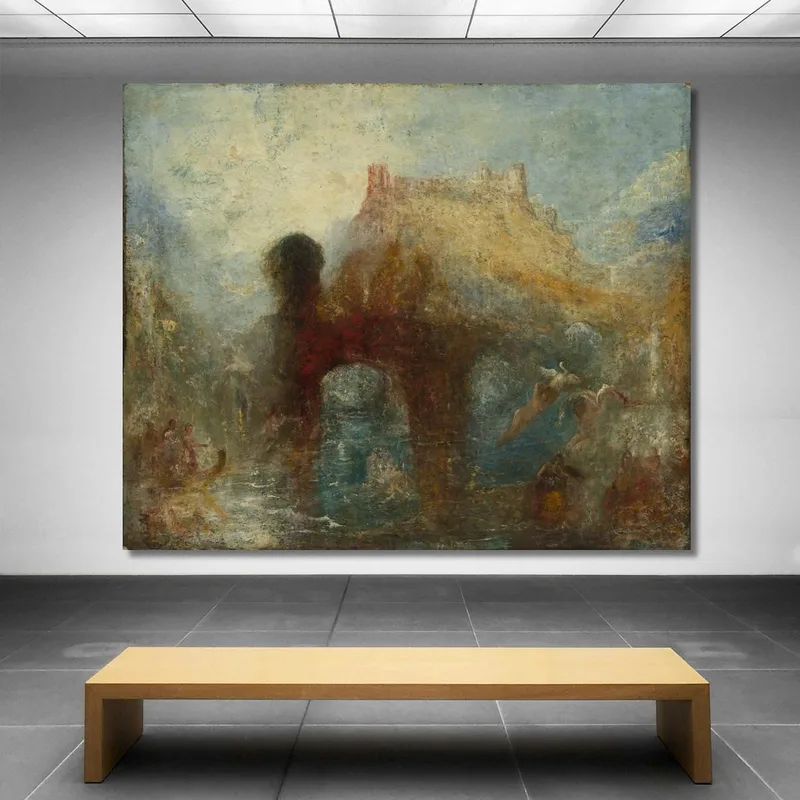 Cueva De La Reina Mab Joseph Mallord William Turner