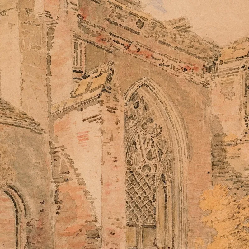Abadía De Saint Albans Hertfordshire Joseph Mallord William Turner