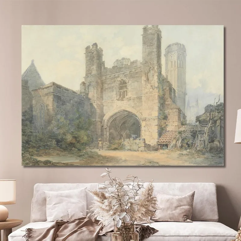 Porte Saint-Augustin De Canterbury Joseph Mallord William Turner