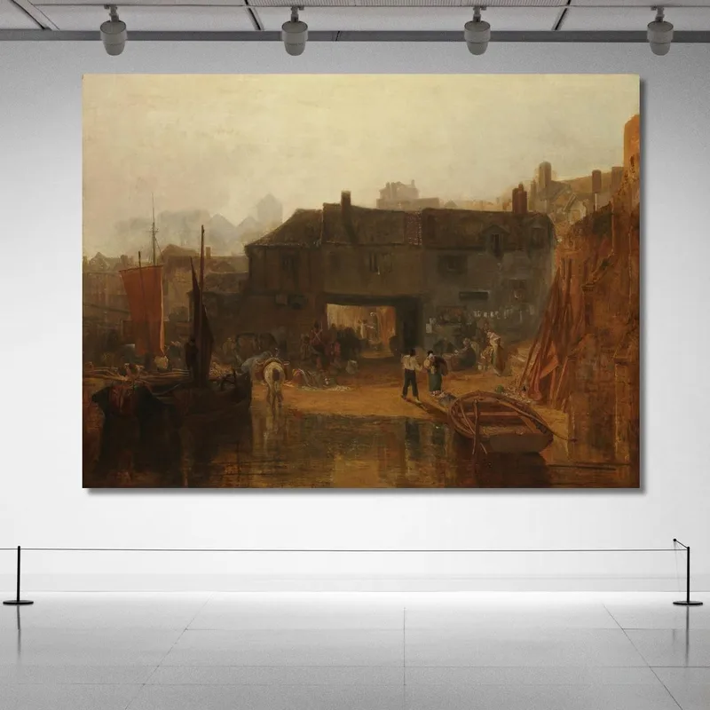 Saltash Avec Le Water Ferry Cornwall Joseph Mallord William Turner