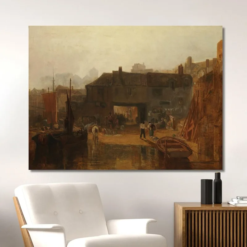 Saltash Avec Le Water Ferry Cornwall Joseph Mallord William Turner
