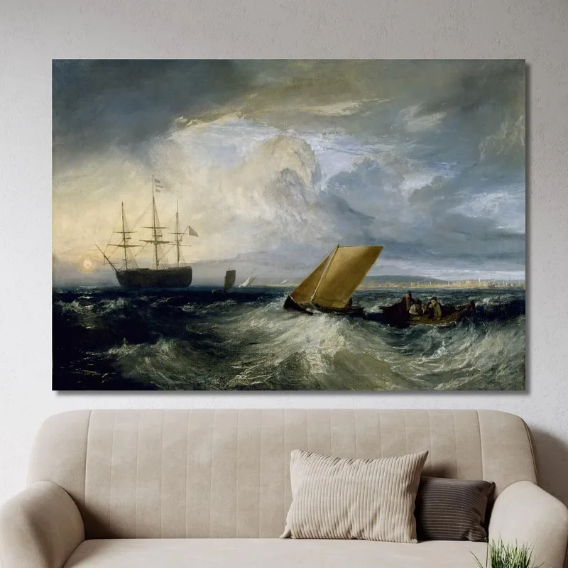 Sheerness As Seen From The Nore Joseph Mallord William Turner