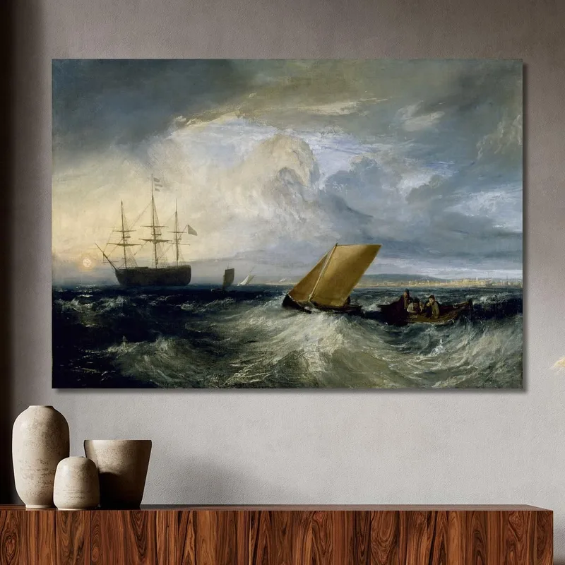 Sheerness As Seen From The Nore Joseph Mallord William Turner