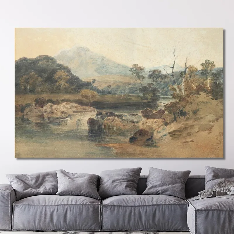 Snowdon De Beddgelert Joseph Mallord William Turner