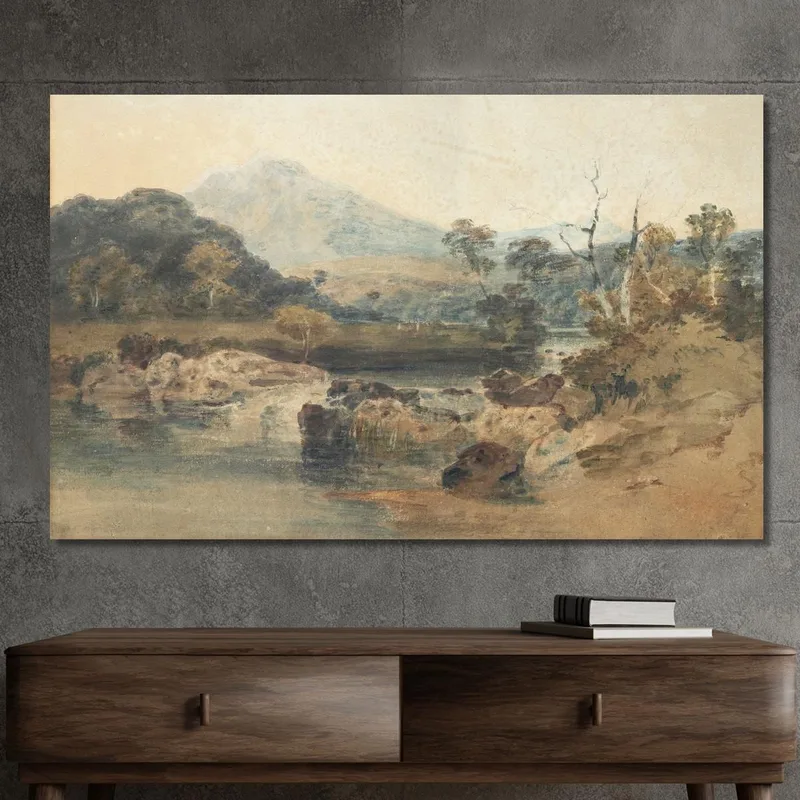 Snowdon De Beddgelert Joseph Mallord William Turner