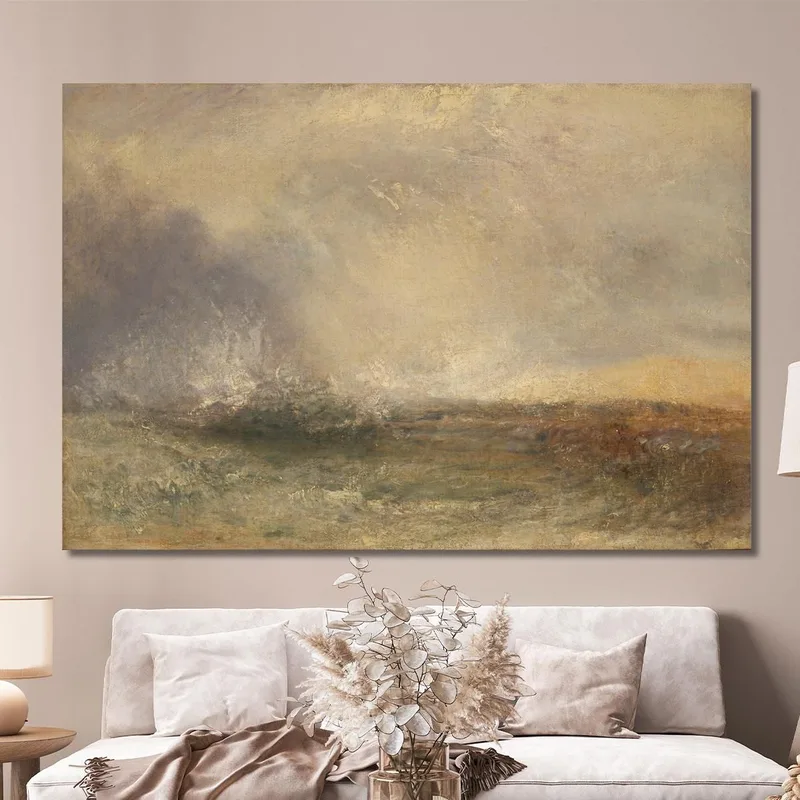 Mar Tempestuoso Rompiendo En La Orilla Joseph Mallord William Turner