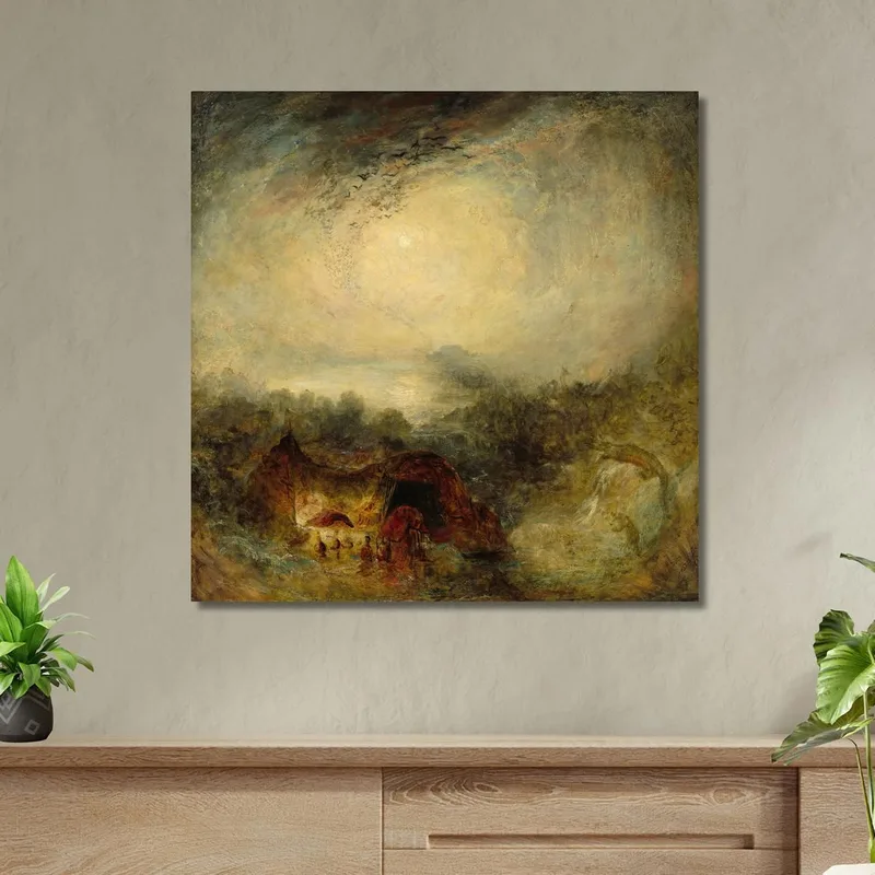The Evening Of The Deluge Joseph Mallord William Turner