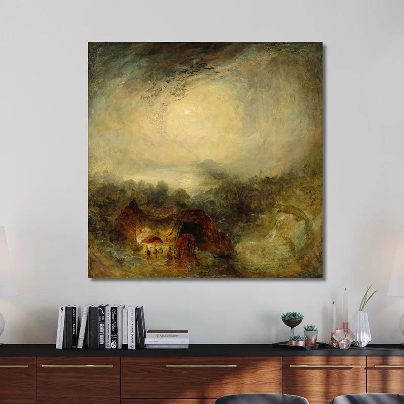 The Evening Of The Deluge Joseph Mallord William Turner