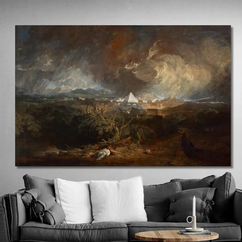 La Quinta Plaga De Egipto Joseph Mallord William Turner