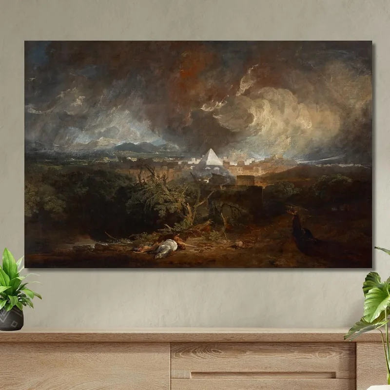 La Quinta Plaga De Egipto Joseph Mallord William Turner