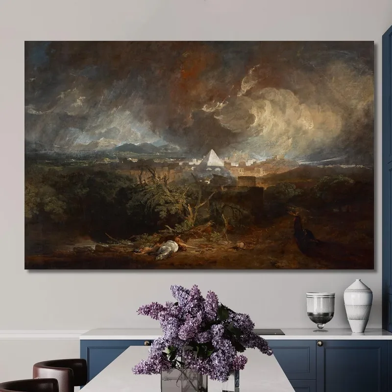 La Quinta Plaga De Egipto Joseph Mallord William Turner