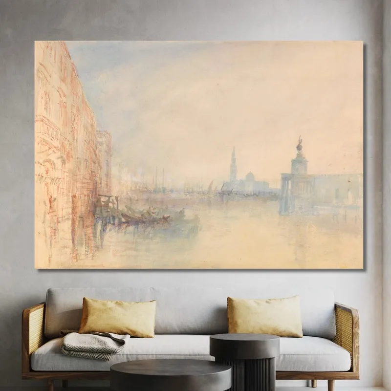 Venice The Mouth Of The Grand Canal Joseph Mallord William Turner