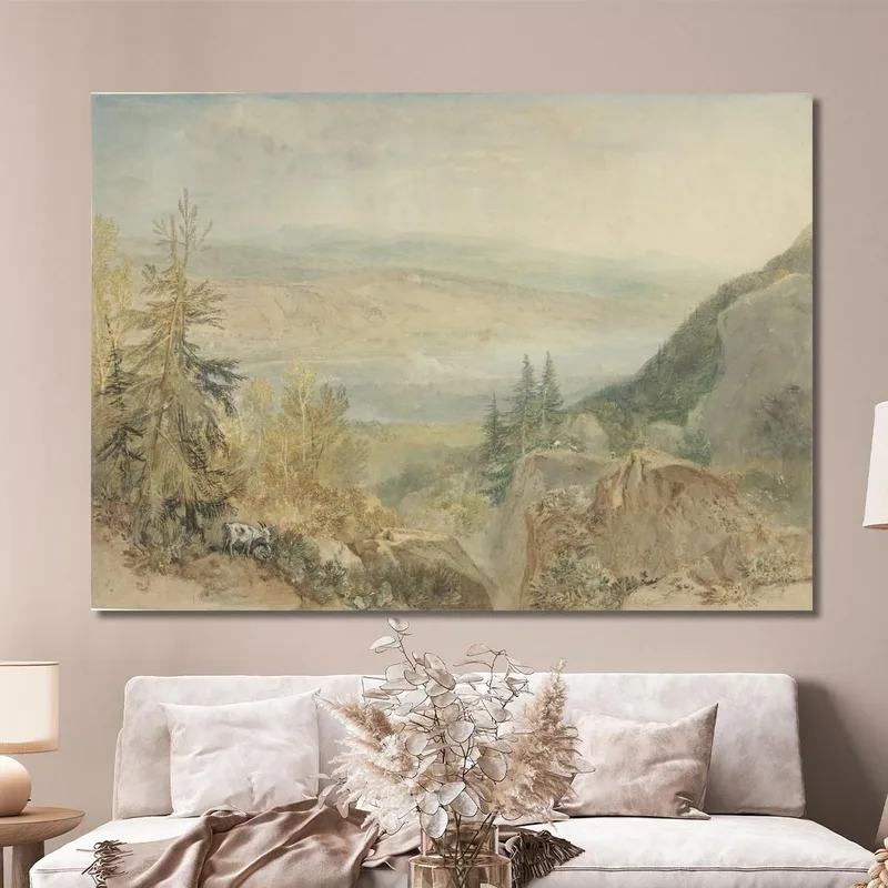 Vista Di Farnley Hall Nello Yorkshire Joseph Mallord William Turner