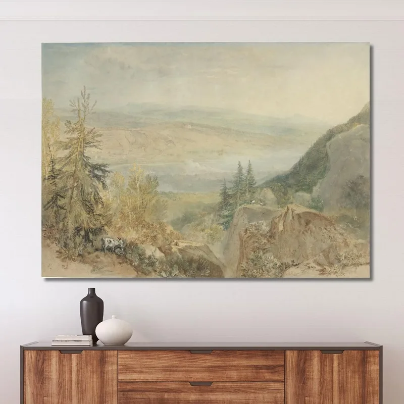 Vista Di Farnley Hall Nello Yorkshire Joseph Mallord William Turner