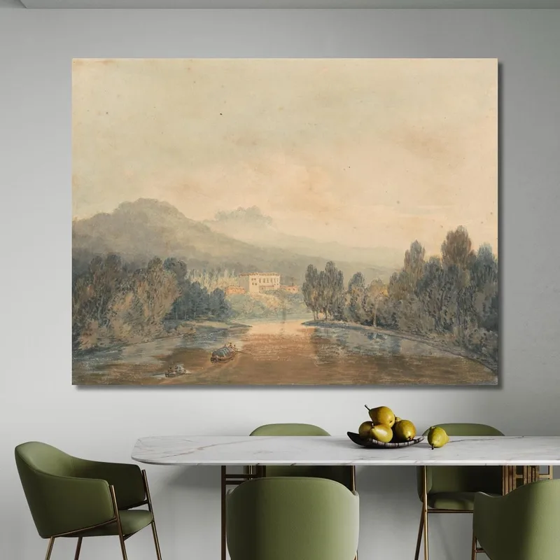 Villa Salviati Sur L'Arno Joseph Mallord William Turner